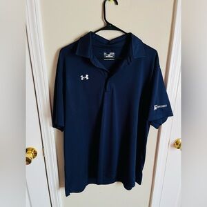 Under Armour Men's Dark Blue Polo XL
